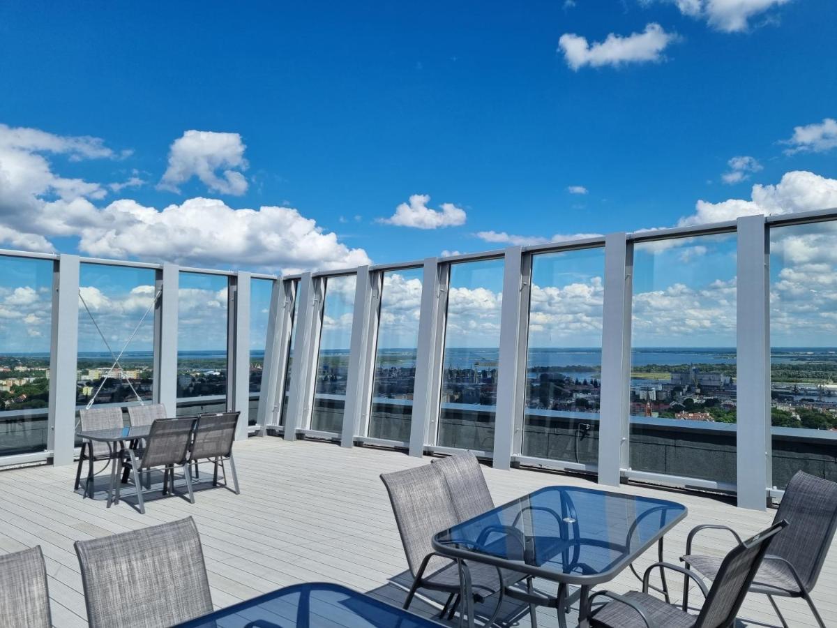 Jbhotels Apartament Comfort Hanza Tower 什切青 外观 照片